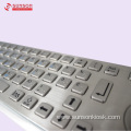 Anti-riot Metal Keyboard with Touch Pad